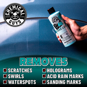 Chemical Guys C4 Clear Cut Correction Compound (473ml)