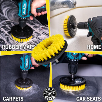 Chemical Guys Carpet Brush With Drill Attachment (Medium Duty)