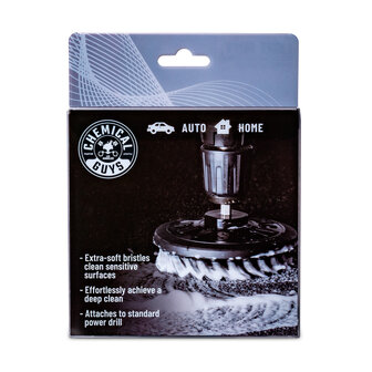 Chemical Guys Carpet Brush With Drill Attachment (Light Duty)