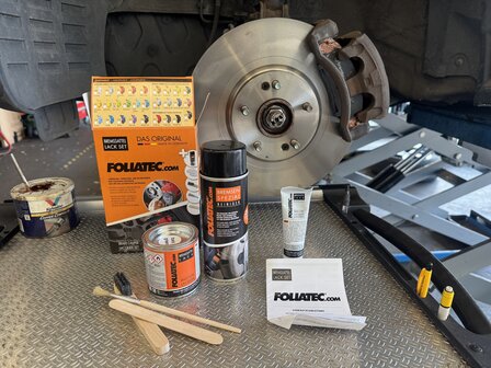 Foliatec Remklauwlakset - speed geel - 3 Componenten
