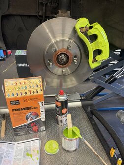 Foliatec Remklauwlakset - speed geel - 3 Componenten