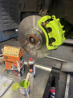 Foliatec Remklauwlakset - speed geel - 3 Componenten