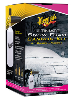 Meguiar&rsquo;s Ultimate Snow Foam Cannon Kit &ndash; Schuim als een pro, was als een baas | Goedkopepoetsspullen.nl