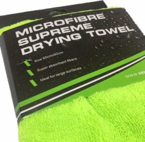 Verekio Microvezel Pluche droogdoek Groen 92cm x 56cm