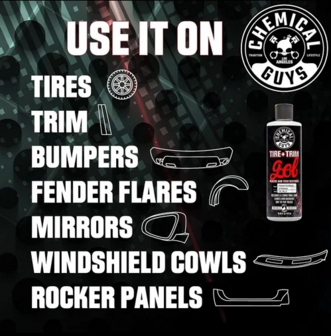 Chemical Guys Tire &amp; Trim Gel For Plastic &amp; Rubber (473ml)