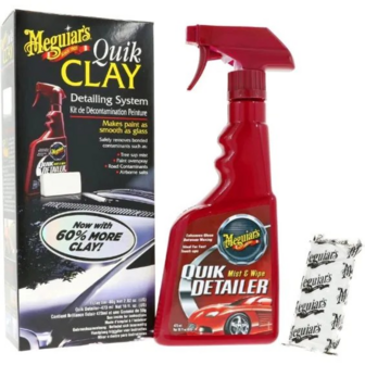 Meguiar&rsquo;s Quik Clay Starter Kit &ndash; Supersnel een gladde, schone lak | Goedkopepoetsspullen.nl
