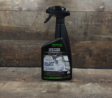 Gecko Leder &amp; Jeans Vlek Reiniger Fles 750ml