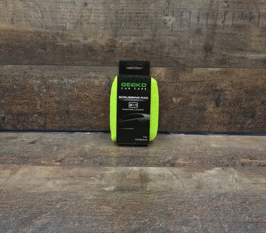 Gecko 2in1 Autoraam Microvezel &amp; Zeem Spons 12cm x 8cm x 4cm