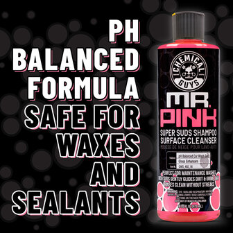 Chemical Guys Mr. Pink Super Suds Shampoo &amp; Superior Surface Cleaning Soap (473ml)