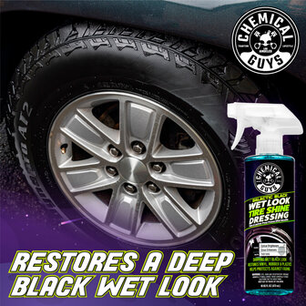Chemical Guys Galactic Black Wet Tire Shine Coating (473ml)