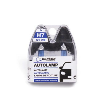 💡 Autolamp H7 12V 55W &ndash; Xenon Super White (2-delig) | E4-gecertificeerd