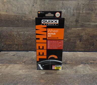 Quixx Wheel Repair Kit / Wielreparatieset - voor zilveren velgen