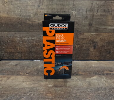 Quixx Black Plastic Colour / Kunststofzwart 75ml