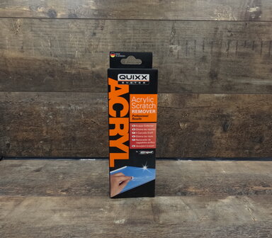Quixx Xerapol Acrylic Scratch Remover / Krasverwijderaar (50g polish/1 doekje/2 schuurpapier)