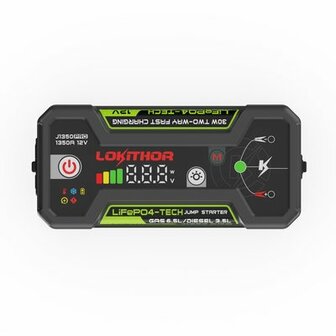 🔋 Lokithor Jumpstarter J1350 PRO &ndash; 12V / 1350A