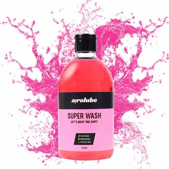 Airolube Super Wash Car shampoo - 500ml Fliptop cap