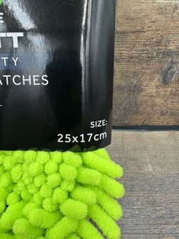 Gecko Microvezel Washandschoen 2in1 25cm x 17cm