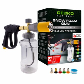 Gecko snow foam gun (schuimlans)
