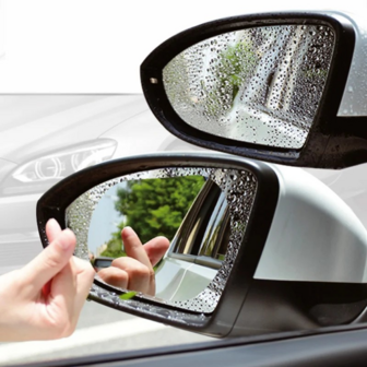 AutoStyle Anti-Condensfolie Transparant Ovaal &ndash; 2-delige Set