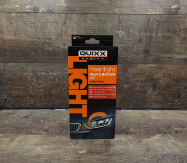 Quixx Headlight Restoration Kit / Koplampreparatieset