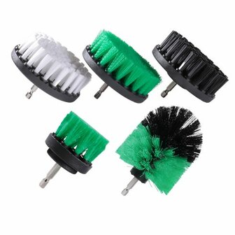 Gecko Boorborstel-Set 5 stuks