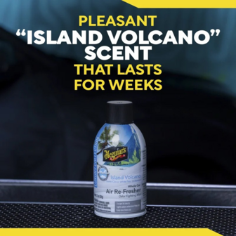 island volcano nieuwe geur meguiar's