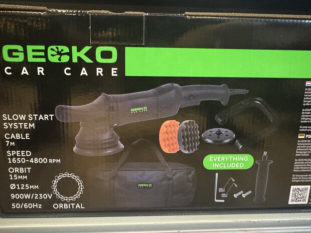 Gecko Professionele Excentrische Polijstmachine