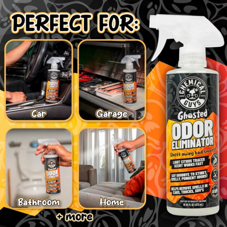 Chemical Guys Ghosted Complete Interior Vehicle Odor Eliminator (473ml)