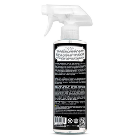 Chemical Guys Black Frost Scent Air Freshener & Odor Eliminator (473ml)
