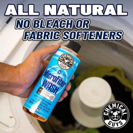 Chemical Guys Microfiber Wash Cleaning Detergent Concentrate (473ml)