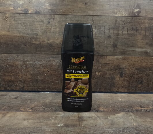 Meguiar's Gold Class Rich Leather Cleaner/Conditioner 400ml