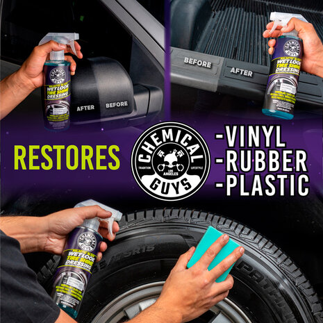 Chemical Guys Galactic Black Wet Tire Shine Coating (473ml)