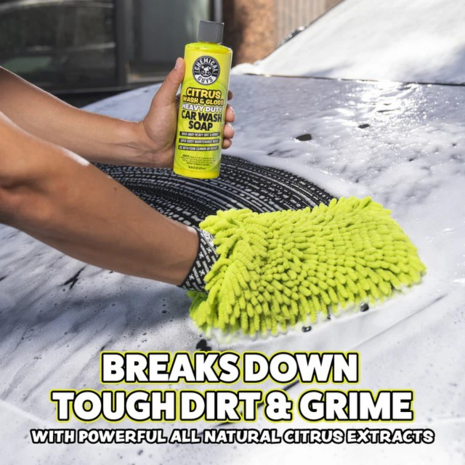Chemical Guys Citrus Wash & Gloss Concentrated Car Wash (473ml)
