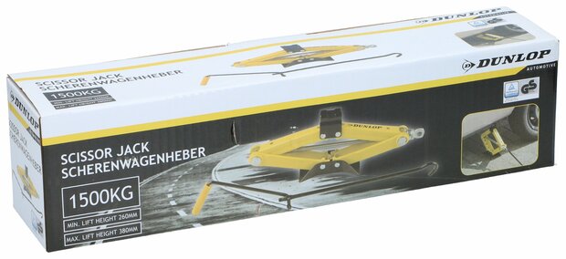 Dunlop schaarkrik 1500kg