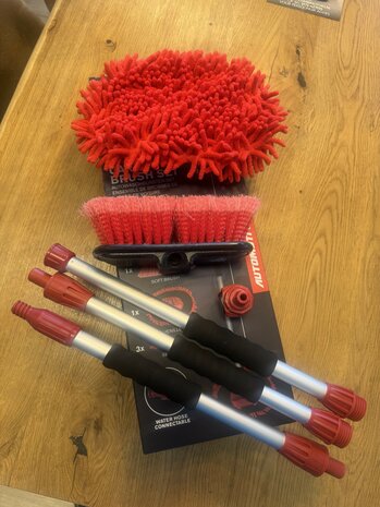 Dirt Devil Car wash was borstelset (5 delig) 