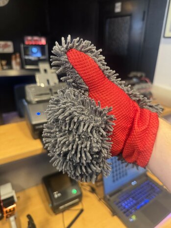 Dirt Devil Washandschoen (met vingers)