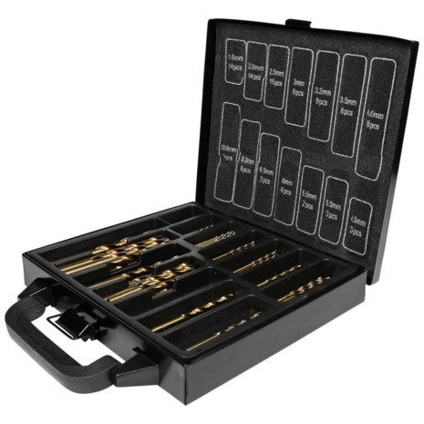 Benson boorset 101 dlg HSS cobalt coated/koffer