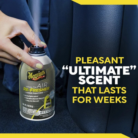 Meguiar's Ultimate Whole Car Air Re-Fresher (57gr) &ndash; De Ultieme Geurbeleving