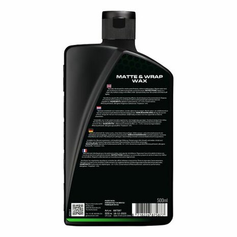 wax voor matte lak of wrap 