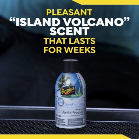 island volcano nieuwe geur meguiar's
