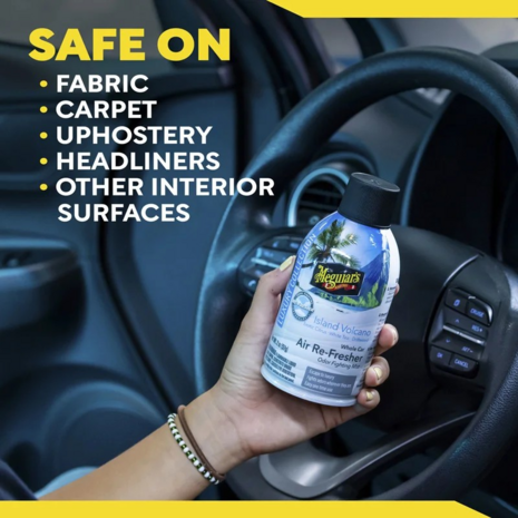 island volcano nieuwe geur meguiar's