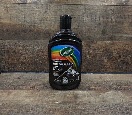 Turtle Wax 52708 Color Magic - Jet Black Car Polish 500ml