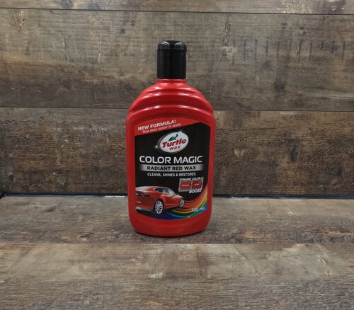 Turtle Wax 52711 Color Magic - Radiant Red Car Polish 500ml
