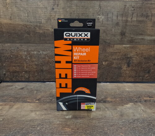 Quixx Wheel Repair Kit / Wielreparatieset - voor zwarte velgen