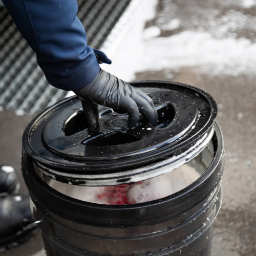 Cartec SchroefDeksel voor luxe Wasemmer Transp.Zwart Cartec SchroefDeksel voor luxe Wasemmer Transp.Zwart