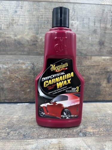 Meguiar's Deep Crystal Carnauba Liquid Wax 'Step 3' 473ml
