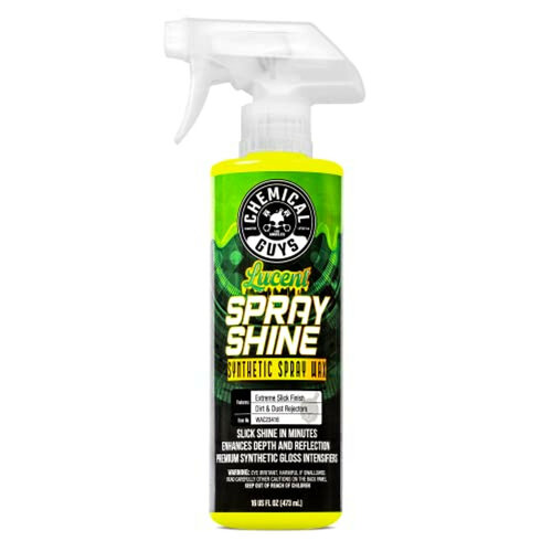 Chemical Guys Lucent Spray Shine Synthetic Spray Wax (473ml) Chemical Guys Lucent Spray Shine Synthetic Spray Wax (473ml)