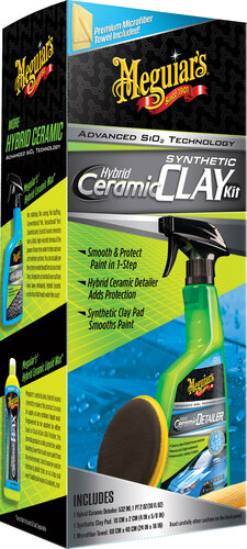 Meguiar's Hybrid Ceramic Synthetic Clay Kit