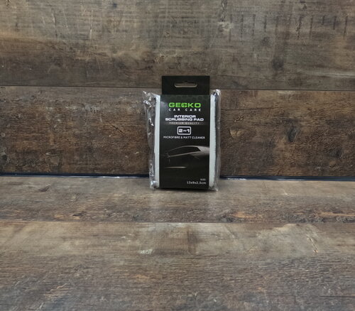 Gecko 2in1 Interieur Microvezel & Fleece Spons 13cm x 9cm x 2,5cm