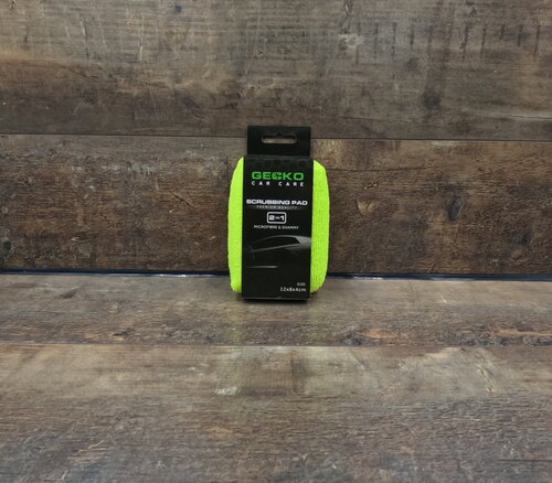 Gecko 2in1 Autoraam Microvezel & Zeem Spons 12cm x 8cm x 4cm